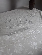 Servizio 8 calici in cristallo