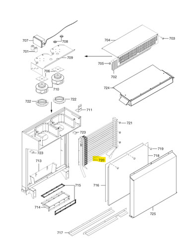 Electrolux zanussi scambiatore - electrolux,