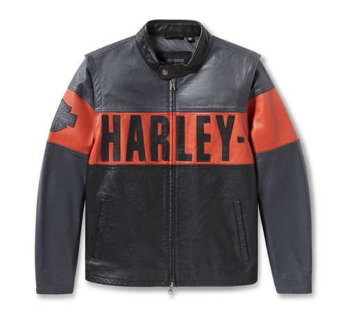 Giacca moto uomo - h-d, essential