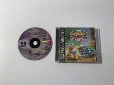 Smurf Racer Sony PlayStation 1 PS1 2001 CIB completo etichetta nera NON TESTATO