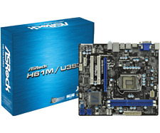 ASRock H61M/U3S3 H61 LGA 1155 CPU Intel 2a 3a generazione DDR3 MicroATX scheda madre