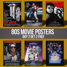 Poster film anni 80 arte da