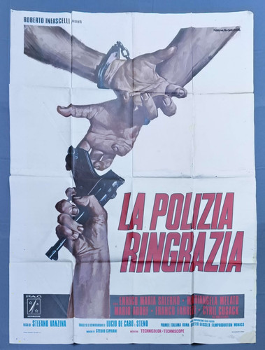 Manifesto poster polizia - poster, la