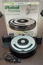 iROBOT ROOMBA 555 VACUUM CLEANING ROBOT VINTAGE ANNO 2004 PER PEZZI DI RICAMBIO