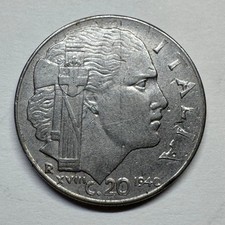 1940 Italy 20 Centesimi - Coin