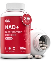 NAD Assorbimento ottimale Nicotinamide Riboside 300 mg 90 Capsule Anti età e