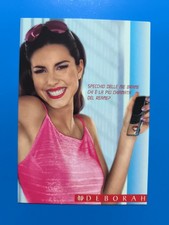 DEBORAH - SPECCHIO DELLE MIE BRAME CHI E' LA  PIU' CHIAM CARTOLINA PUBBLICITARIA