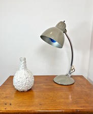 LAMPADA MINISTERIALE INDUSTRIALE DA SCRIVANIA ANNI '60 BAUHAUS INSPIRED