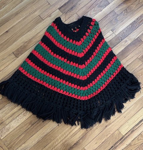 Poncho donna all uncinetto - poncho,