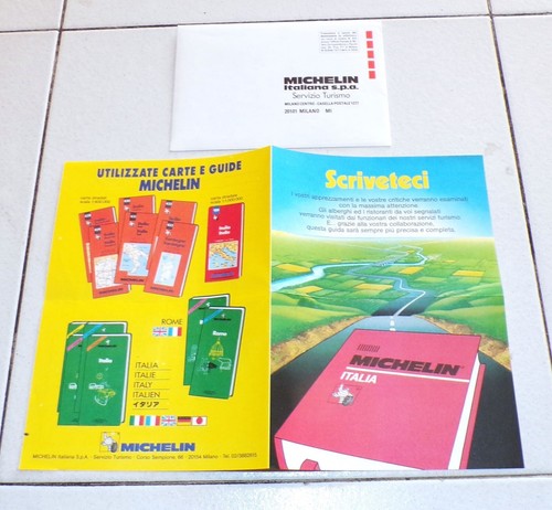 Brochure guida rossa michelin - brochure,
