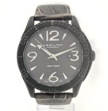 Hamilton Jazzmaster  Seaview  46mm Steel Black  PVD H377850