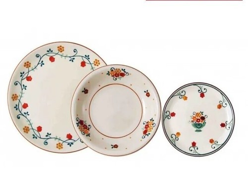 Stock servizio piatti - stock, 18
