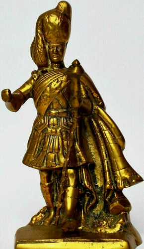 Statua scultura bronzo soldato
