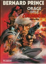 BERNARD PRINCE EO + DANY DESSIN ORIGINAL + DÉDICACE GREG : ORAGE SUR LE CORMORAN