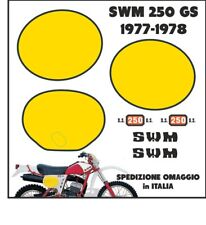 SWM gs 250 1977 - 1978 kit adesivi
