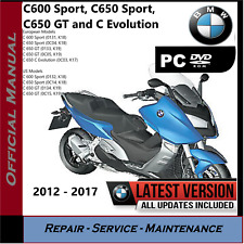 BMW C600 Sport C650 Sport C650 GT Manuale di servizio officina 2012 - 2017 C 600
