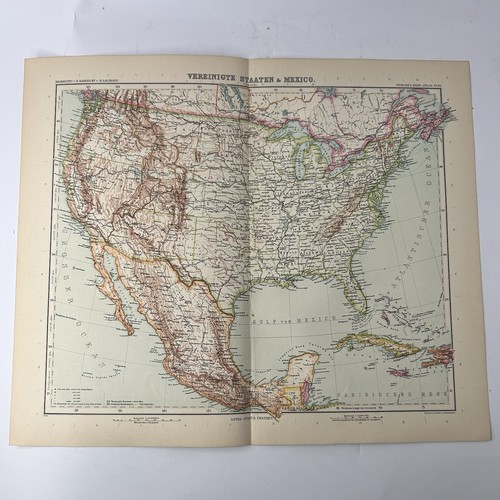 Stampa antica usa - usa, e