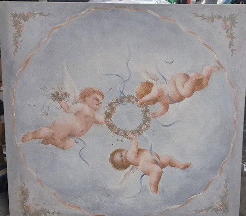 Capoletto quadro con angeli - capoletto,