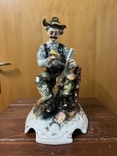 Statua in porcellana Capodimonte CACCIATORE statua Vintage