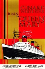 QUEEN MARY PAQUEBOT R59 -