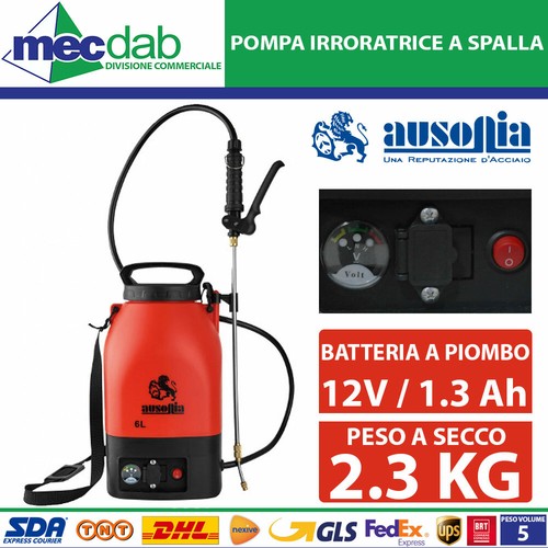 Pompa irroratrice piombo 6l - irroratrice,