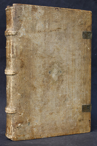 Incunabolo con dedica martin - dedica,