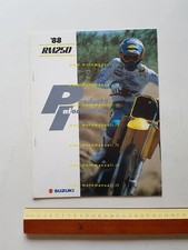 Suzuki RM 250 1988 cartella stampa originale