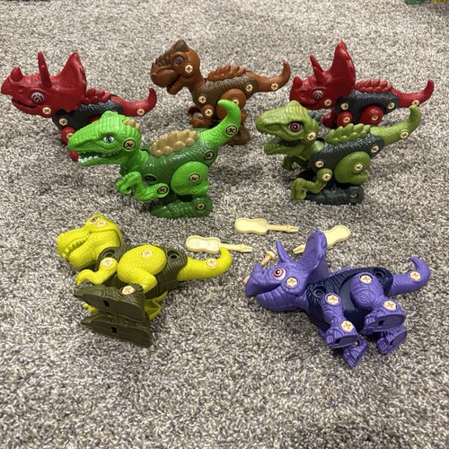 Dinosaur robot figures - dinosaur, set