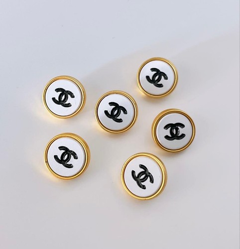 Chanel bottoni vintage logo - bottoni,