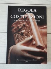 Rev.mo p. Fr. Robert F. Prevost "Regola e costituzioni. Ordine Sant'Agostino"