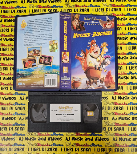 Vhs film mucche - mucche, alla