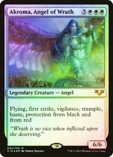 FOIL Akroma, Angel of Wrath ~ From the Vault [ NearMint ] [ Magic MTG ]