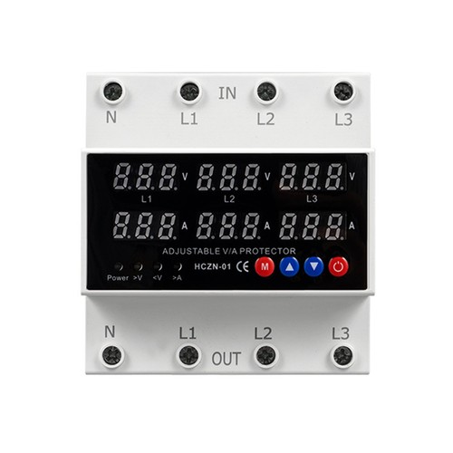 Voltmetro amperometro trifase - voltmetro,