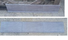 Battiscopa a raccordo GRES PORCELLANATO EFFETTO PIETRA colore cemento 15x30