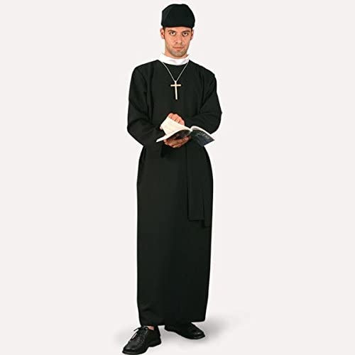 Costume prete adulto taglia - adulto,