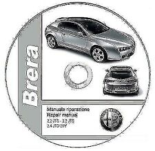 Alfa Romeo Brera (2005-08) manuale officina su cd