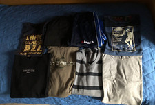 Abbigliamento uomo stock 8 pezzi - felpe/maglioncini/maglie/pantaloni lunghi