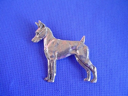 Spilla piedi pinscher - spilla, in