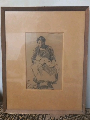 Antico disegno firmato - antico,