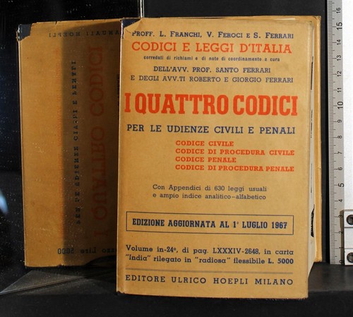 Codice leggi italia i - codice, e