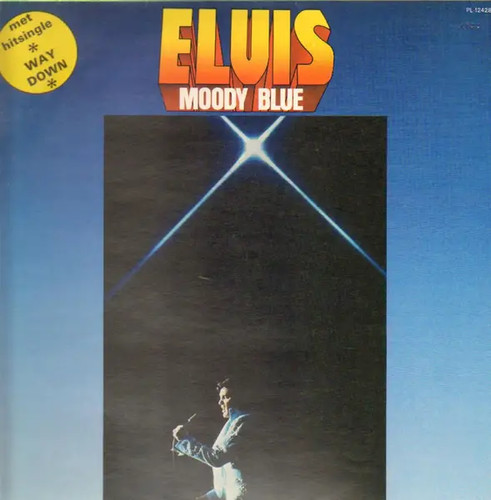 Elvis presley moody blue - elvis, lp