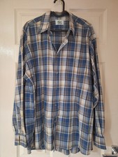 Lacoste camicia uomo manica lunga tartan tg43 (taglia L)