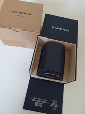OEM OFFICINE PANERAI TRIPLA SCATOLA PELLE BLU ECO WATCH BOX ULTIMA VERSIONE