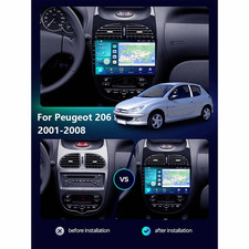 Per Peugeot 206 2001-2008