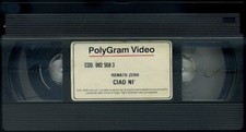 CIAO NI'  1979 RENATO ZERO VHS