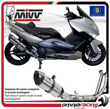 MIVV SUONO Scarico completo omologato 2x1 per YAMAHA TMAX 500 2008>2011