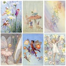 Carta Margaret Tarrant Fairy Land Blank Tutte le Occasioni 6 Scelte Design Da Collezionare