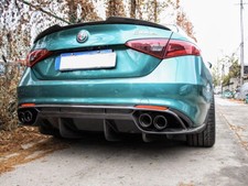 SPOILER Posteriore per ALFA ROMEO GIULIA Poliuretano QUALITA' A+++ NERO LUCIDO