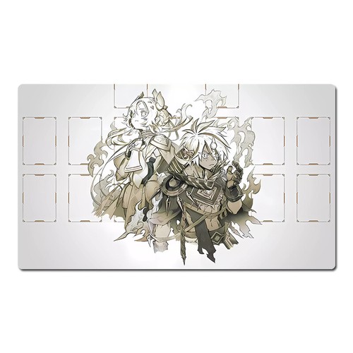 Yugioh playmat white goddess - yugioh,