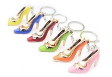 1 PORTACHIAVI FORMA DI TACCO scarpe porta chiavi auto casa borsa ciondolo tacchi